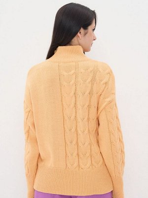 Свитер женский 9232-94016   297 персиковый крем