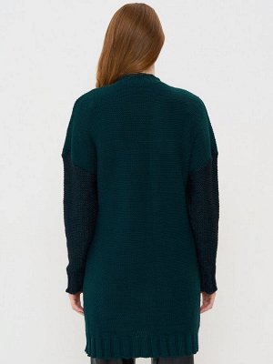 Туника женская 5232-41124   997/13185-10 морская бездна/изумруд