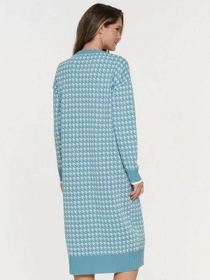Платье женское 9232-92013   4300851/118 грозовое небо/молоко