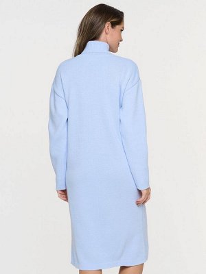 Платье женское 5232-2499   3100196/501 голубой/белый