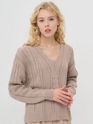 Джемпер женский 7232-40188   800204 какао