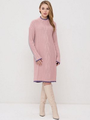 Платье женское 5222-2471   2200764/6100199/30867 фруктовый сорбет/туман/зрелый виноград