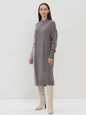 Платье женское 9242-92021   6400173/6100199 титаниум/туман