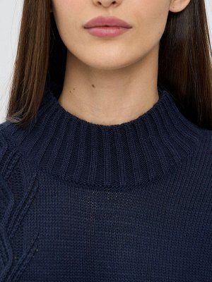 Платье женское 9242-92021   8800550/5200785 т.синий/латте