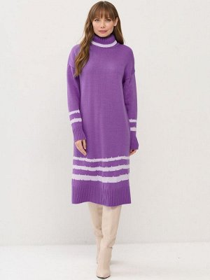 Платье женское 5242-2529   3661/7100102 ирис/пыльная лаванда
