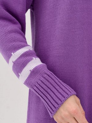 Платье женское 5242-2529   3661/7100102 ирис/пыльная лаванда