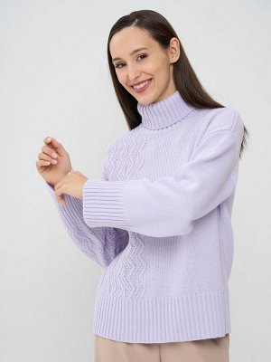 Свитер женский 5242-41396   7100102 пыльная лаванда