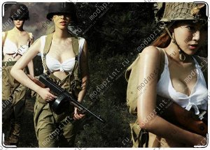 girl army Подходит для стандартного военного билета РФ.