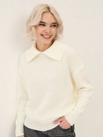 Джемпер женский 7232-40182   10480 молоко