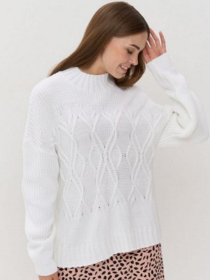 Джемпер женский 5222-41227   10054 белый