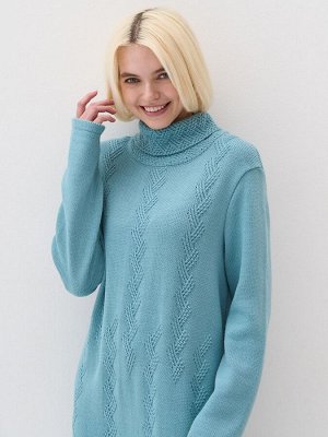 Платье женское 5242-2521   4300851 грозовое небо