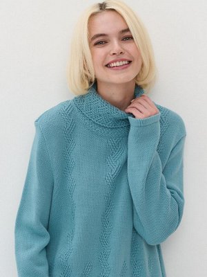 Платье женское 5242-2521   4300851 грозовое небо