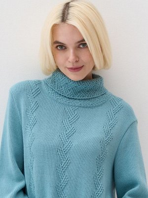 Платье женское 5242-2521   4300851 грозовое небо