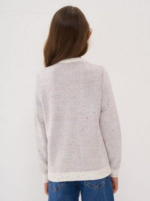 Джемпер детский 9242-96026   9202/0803/2700761/5175 лунный камень/изумруд/красный/василёк