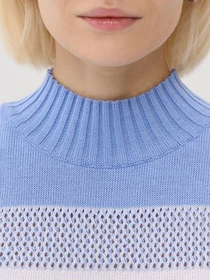 Жилет женский 5231-1765   392665/1001 королевский голубой/белый