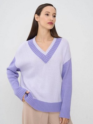 Джемпер женский 5242-41393   3585/7100102 гортензия/пыльная лаванда