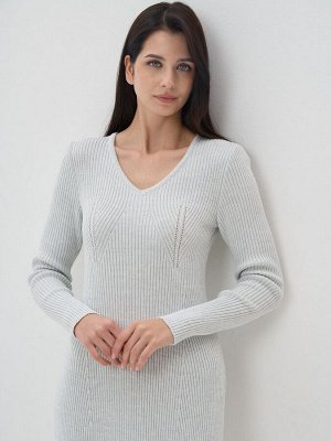Платье женское 7242-20042   5002 серо-голубой