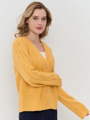 Кардиган женский 7242-14131   1600345 форзиция