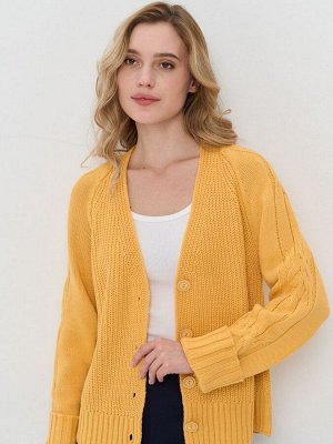 Кардиган женский 7242-14131   1600345 форзиция