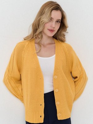 Кардиган женский 7242-14131   1600345 форзиция
