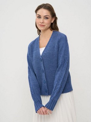 Кардиган женский 7242-14131   830045 джинс