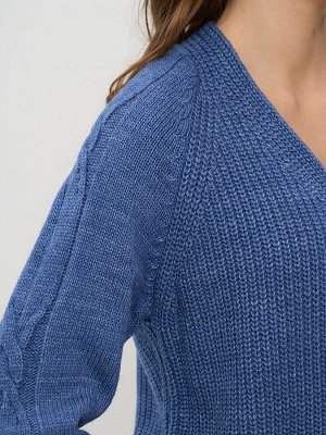 Кардиган женский 7242-14131   830045 джинс