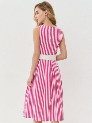 Платье женское 5231-3764   Страйп розовый