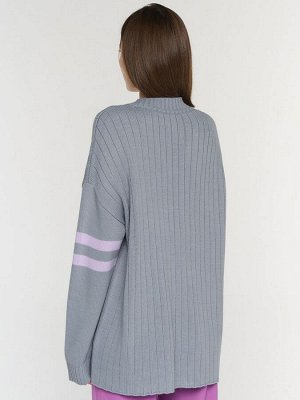 Кардиган женский 5242-1787   6300243/3609 арктика/лиловый