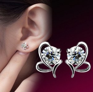 Серьги гвоздики стерлинговое серебро