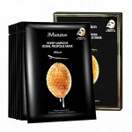 Восстанавливающая тканевая маска  для лица  с прополисом 	JM Solution  Honey Luminous Royal Propolis Mask Black