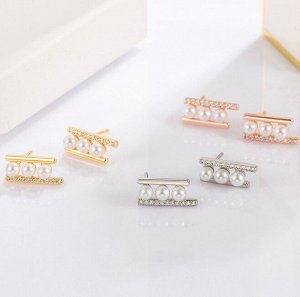 Серьги гвоздики стерлинговое серебро