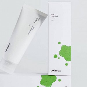 Очищающая глиняная маска с экстрактом нони Celimax Noni Refresh Clay Mask