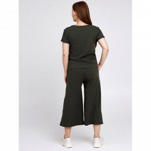Костюм женский KNOW КЛК1389П7 хаки