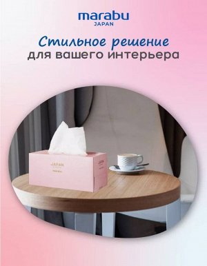 Салфетки бумажные MARABU размер 220*190, 220 шт с цветами розовыми