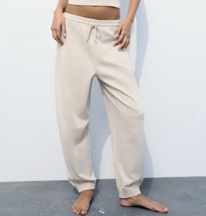 Брюки-джоггеры heavy cotton, каменно-серый | 3253/335