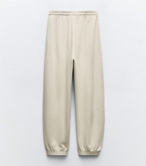 Брюки-джоггеры heavy cotton, каменно-серый | 3253/335