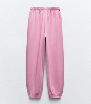 Брюки-джоггеры heavy cotton, розовый | 3253/335