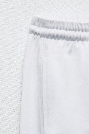 Брюки-джоггеры heavy cotton, белый | 3253/335