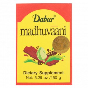 Средство от простуды Dabur, 150 гр. 34735.27 (Madhuvaani)