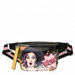 ZIP PRINTED FANNY PACK