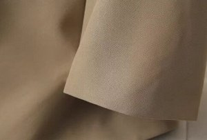 Пиджак с лацканами прямого кроя на двух пуговицах,  хаки