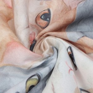 Плед Этель "Cozy cats", 75х100 см, 100% полиэстер, флис