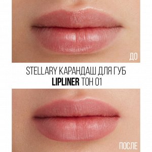 STELLARY / 451480 / Карандаш для губ тон 01, розовый нюд