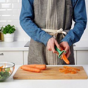 УППФИЛЛД Нож для очистки, ярко-зеленый