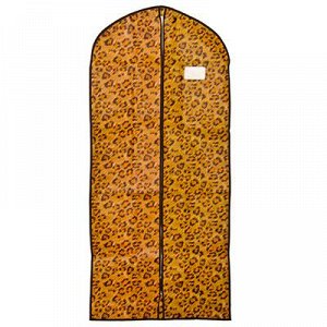 VETTA Чехол для одежды с рисунком леопард, спанбонд, 60x137см
