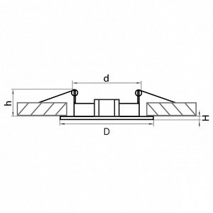 Светильник точечный Lightstar Lega Hi Fix Mr16