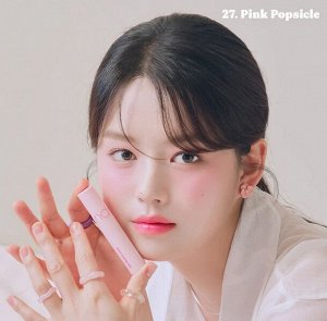 Сочный стойкий глянцевый тинт для губ Rom&Nd Juicy Lasting Tint #27 Pink Popsicle, 5.5гр
