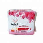 Прокладки гигиенические Sunday girl Женские 320 мм ночные 10 шт