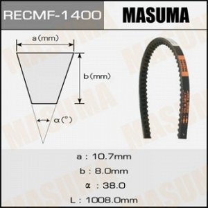 Ремень клиновый MASUMA рк.1400 10х1008 мм 1400