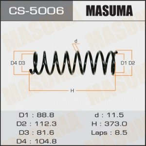 Пружина подвески MASUMA rear ACCORD/ CF3, CF4, CF5 CS-5006